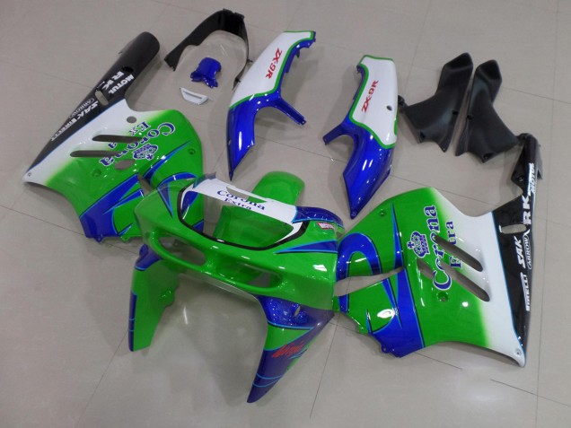 Green Corona 1994-1997 Kawasaki ZX9R Motorcycle Fairings Green Corona 1994-1997 Kawasaki ZX9R Motorcycle Fairings