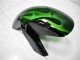 Green Flame 2006-2008 Kawasaki EX650 Motorcycle Fairings