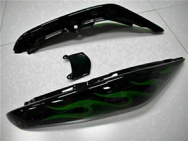 Green Flame 2006-2008 Kawasaki EX650 Motorcycle Fairings