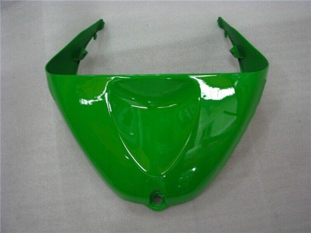 Green Matte Black 2005-2006 Kawasaki ZX6R Motorcycle Fairings