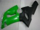 Green Matte Black 2005-2006 Kawasaki ZX6R Motorcycle Fairings