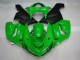 Green Matte Black 2005-2006 Kawasaki ZX6R Motorcycle Fairings