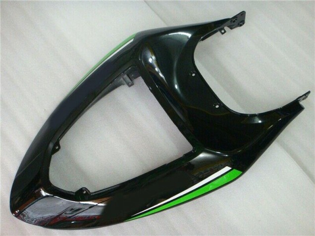 Green White Black 2005-2006 Kawasaki ZX6R Motorcycle Fairings Green White Black 2005-2006 Kawasaki ZX6R Motorcycle Fairings
