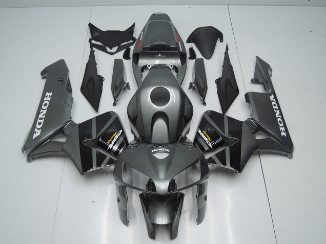 Grey Black 2005-2006 Honda CBR600RR Motorcycle Fairings