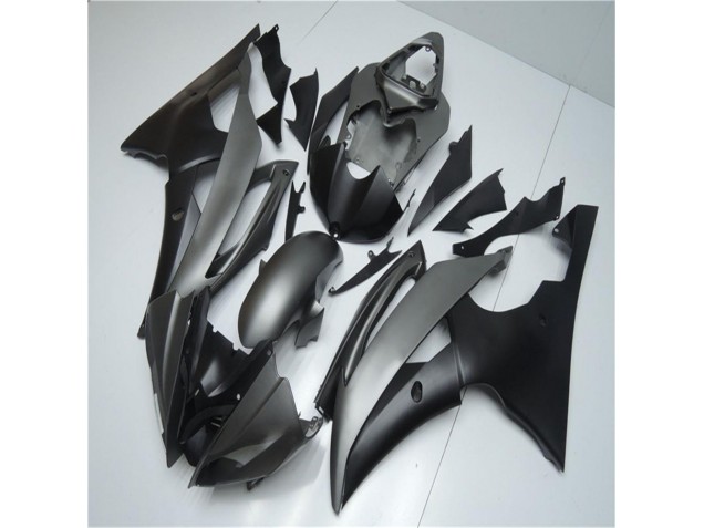 Grey Black 2008-2016 Yamaha YZF R6 Motorcycle Bodywork