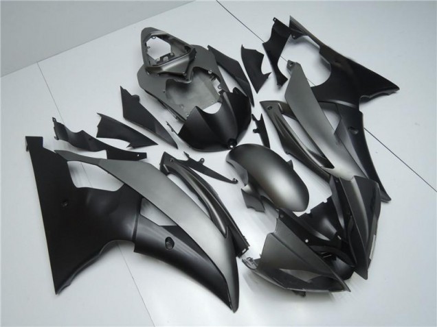 Grey Black 2008-2016 Yamaha YZF R6 Motorcycle Bodywork