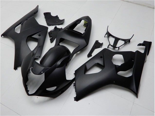 Matte Black 2003-2004 Suzuki GSXR 1000 Motorcycle Bodywork