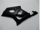Matte Black 2003-2004 Suzuki GSXR 1000 Motorcycle Bodywork
