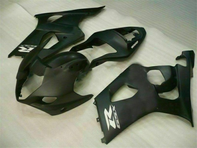 Matte Black 2003-2004 Suzuki GSXR 1000 Motorcycle Fairing Matte Black 2003-2004 Suzuki GSXR 1000 Motorcycle Fairing