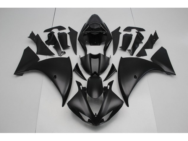 Matte Black 2012-2014 Yamaha YZF R1 Motorcycle Fairing Matte Black 2012-2014 Yamaha YZF R1 Motorcycle Fairing