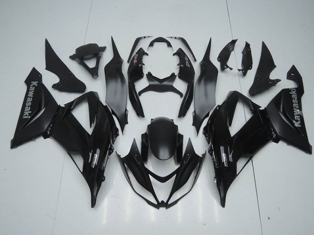 Matte Black 2013-2018 Kawasaki ZX6R Motorcycle Fairings Matte Black 2013-2018 Kawasaki ZX6R Motorcycle Fairings