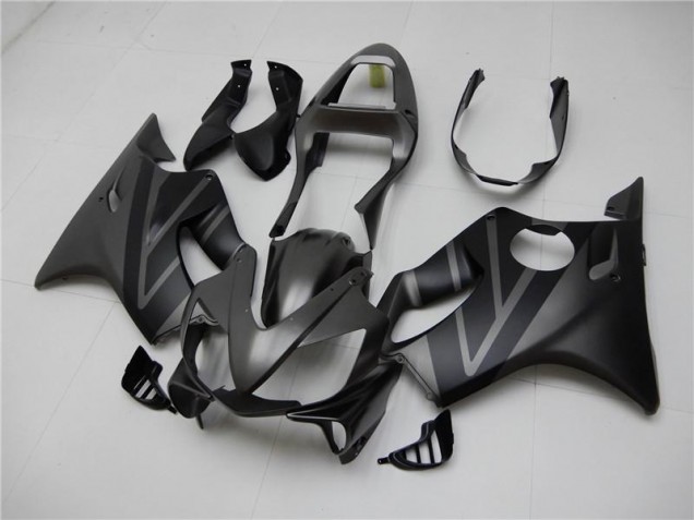 Matte Black Grey 2001-2003 Honda CBR600 F4i Motorcycle Fairings