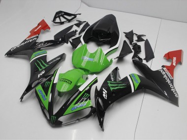 Monster Green 2004-2006 Yamaha YZF R1 Motorcycle Fairings