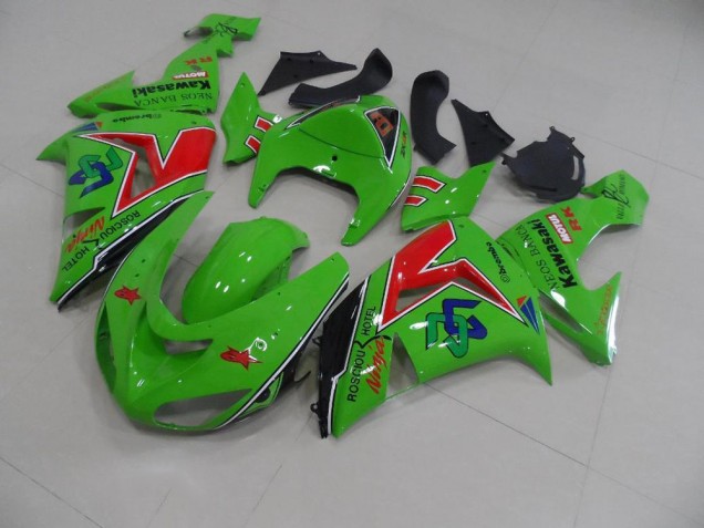 Neos Banca 2005-2006 Kawasaki ZX6R Motorcycle Fairings Neos Banca 2005-2006 Kawasaki ZX6R Motorcycle Fairings
