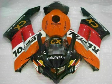 Orange 2004-2005 Honda CBR1000RR Motorcycle Bodywork