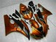 Orange 2006-2007 Yamaha YZF R6 Motorcycle Fairings