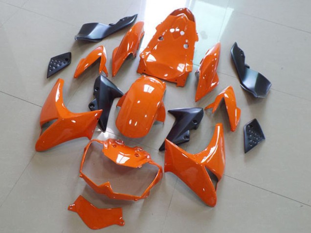 Orange 2007-2009 Kawasaki Z1000 Motorcycle Fairings Orange 2007-2009 Kawasaki Z1000 Motorcycle Fairings