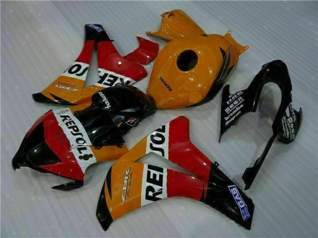 Orange 2008-2011 Honda CBR1000RR Motorcycle Fairings Orange 2008-2011 Honda CBR1000RR Motorcycle Fairings