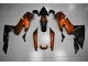 Orange 2009-2011 Kawasaki EX650 Motorcycle Fairings