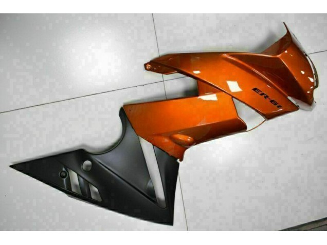 Orange 2009-2011 Kawasaki EX650 Motorcycle Fairings