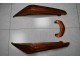Orange 2009-2011 Kawasaki EX650 Motorcycle Fairings