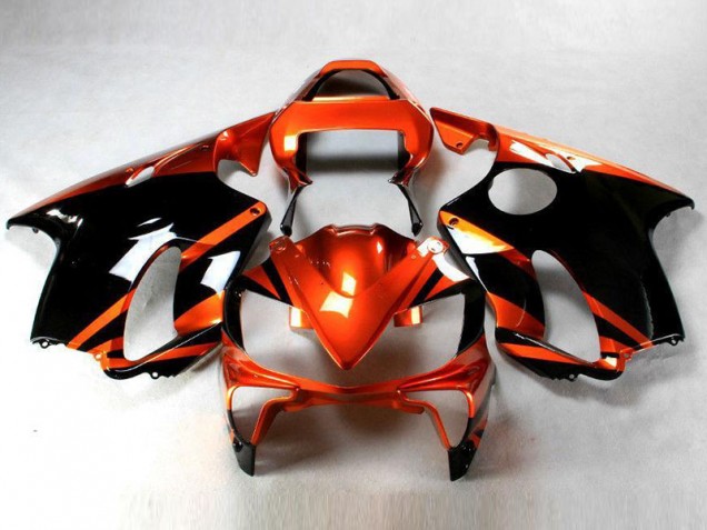Orange Black 2001-2003 Honda CBR600 F4i Motorcycle Bodywork