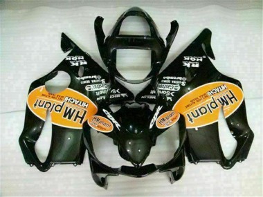 Orange Black 2001-2003 Honda CBR600 F4i Motorcycle Fairings
