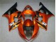 Orange Black 2003-2004 Suzuki GSXR 1000 Motorcycle Fairings Orange Black 2003-2004 Suzuki GSXR 1000 Motorcycle Fairings