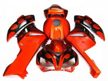 Orange Black 2004-2005 Honda CBR1000RR Motorcycle Fairing