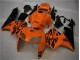 Orange Black 2005-2006 Honda CBR600RR Motorcycle Fairing