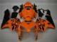 Orange Black 2005-2006 Honda CBR600RR Motorcycle Fairing