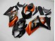 Orange Black 2007-2008 Suzuki GSXR 1000 Motorcycle Fairings