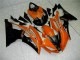 Orange Black 2008-2016 Yamaha YZF R6 Motorcycle Fairings