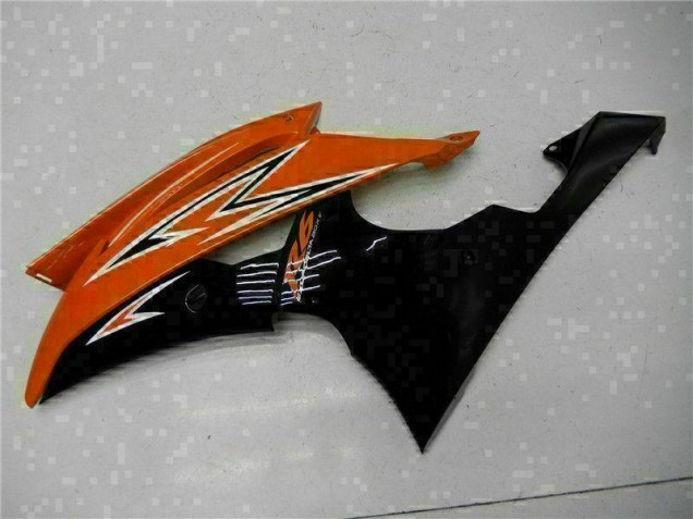 Orange Black 2008-2016 Yamaha YZF R6 Motorcycle Fairings