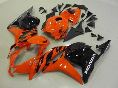 Orange Black 2009-2012 Honda CBR600RR Motorcycle Fairings