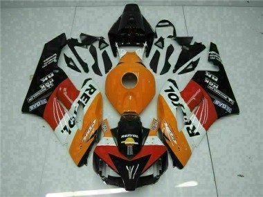 Orange Black Repsol 2004-2005 Honda CBR1000RR Motorcycle Fairings