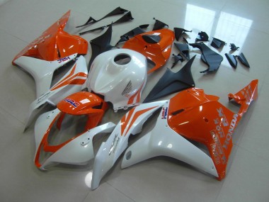Orange Pearl White 2009-2012 Honda CBR600RR Motorcycle Fairings