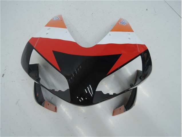 Orange Red Black Repsol 2003-2004 Honda CBR600RR Motorcycle Fairings