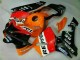 Orange Repsol 2003-2004 Honda CBR600RR Motorcycle Fairings