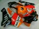 Orange Repsol 2003-2004 Honda CBR600RR Motorcycle Fairings