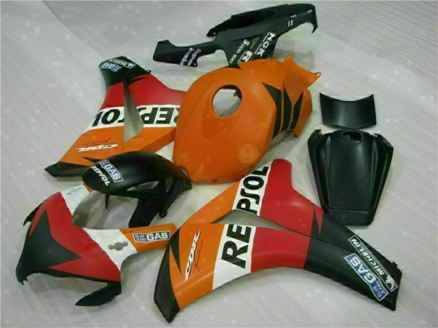 Orange Repsol 2008-2011 Honda CBR1000RR Motorcycle Fairings Orange Repsol 2008-2011 Honda CBR1000RR Motorcycle Fairings