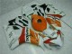 Orange White Repsol 2004-2005 Honda CBR1000RR Motorcycle Fairings