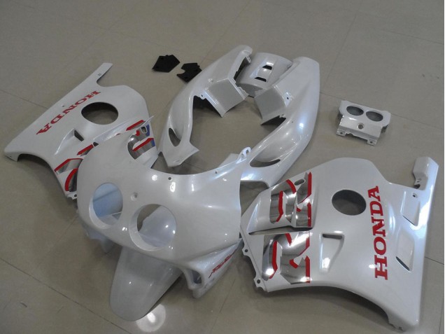 Pearl White Red 1991-1998 Honda CBR250RR MC22 Motorcycle Fairings Pearl White Red 1991-1998 Honda CBR250RR MC22 Motorcycle Fairings
