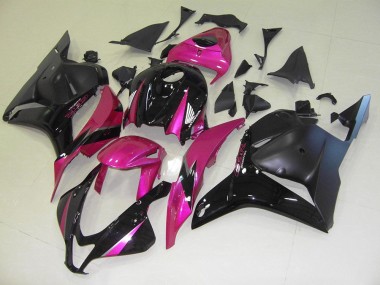 Pink Black 2009-2012 Honda CBR600RR Motorcycle Fairings
