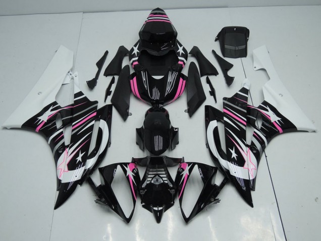 Pink Star 2006-2007 Yamaha YZF R6 Motorcycle Fairings Pink Star 2006-2007 Yamaha YZF R6 Motorcycle Fairings