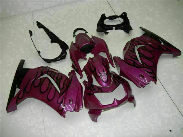 Purple 2008-2012 Kawasaki EX250 Motorcycle Fairings