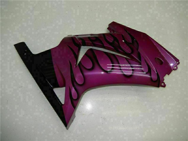 Purple 2008-2012 Kawasaki EX250 Motorcycle Fairings