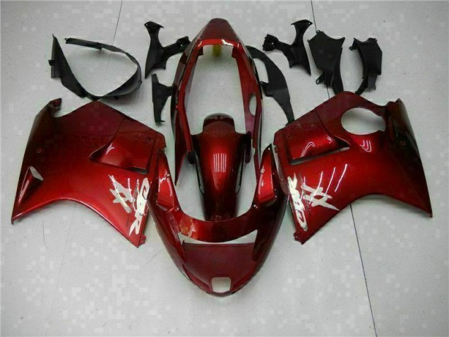 Red 1996-2007 Honda CBR1100XX Motorcycle Bodywork Red 1996-2007 Honda CBR1100XX Motorcycle Bodywork