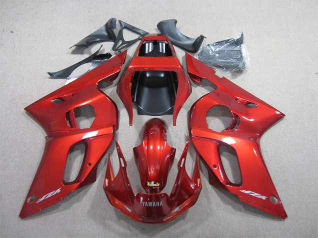 Red 1998-2002 Yamaha YZF R6 Motorcycle Fairings Red 1998-2002 Yamaha YZF R6 Motorcycle Fairings