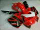 Red 2003-2004 Honda CBR600RR Motorcycle Fairings